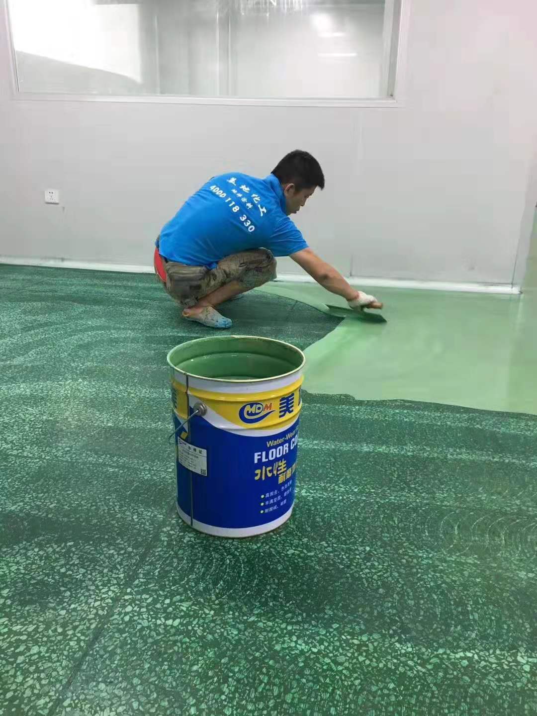 環保地坪涂料施工流程有何特點